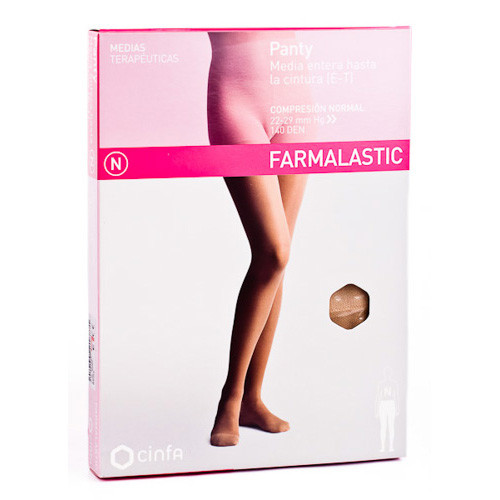 Imagen de PANTY FARMALASTIC NORMAL BEIG EX.GDE.