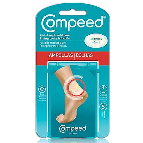 Imagen de Compeed tiras ampollas mediano 5 uds