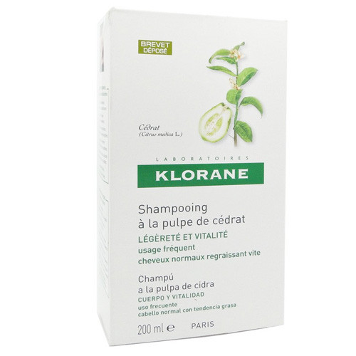 Imagen de KLORANE CHAMPU A LA CIDRA 200 ML