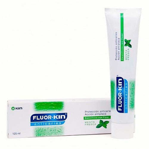Imagen de FLUORKIN PASTA ANTICARIES MENTA 125 ML