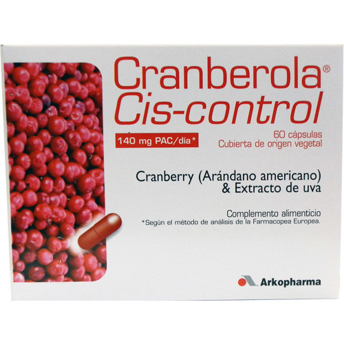 Imagen de Arkopharma Cranberola ciscontrol 60 cápsulas