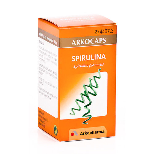 Imagen de ARKOCAPSULAS SPIRULINA 48 CAPSULAS
