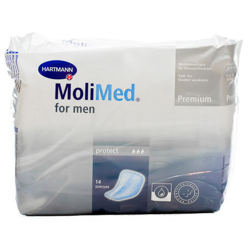 Imagen de Molicare Premium Men pad 4 gotas 14u