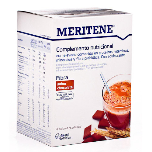 Imagen de Maritene Batido de Fibra en Polvo sabor Chocolate 14 sobres