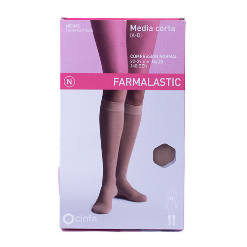 Imagen de MEDIA FARMALASTIC CERRA CORTA NORMAL MED