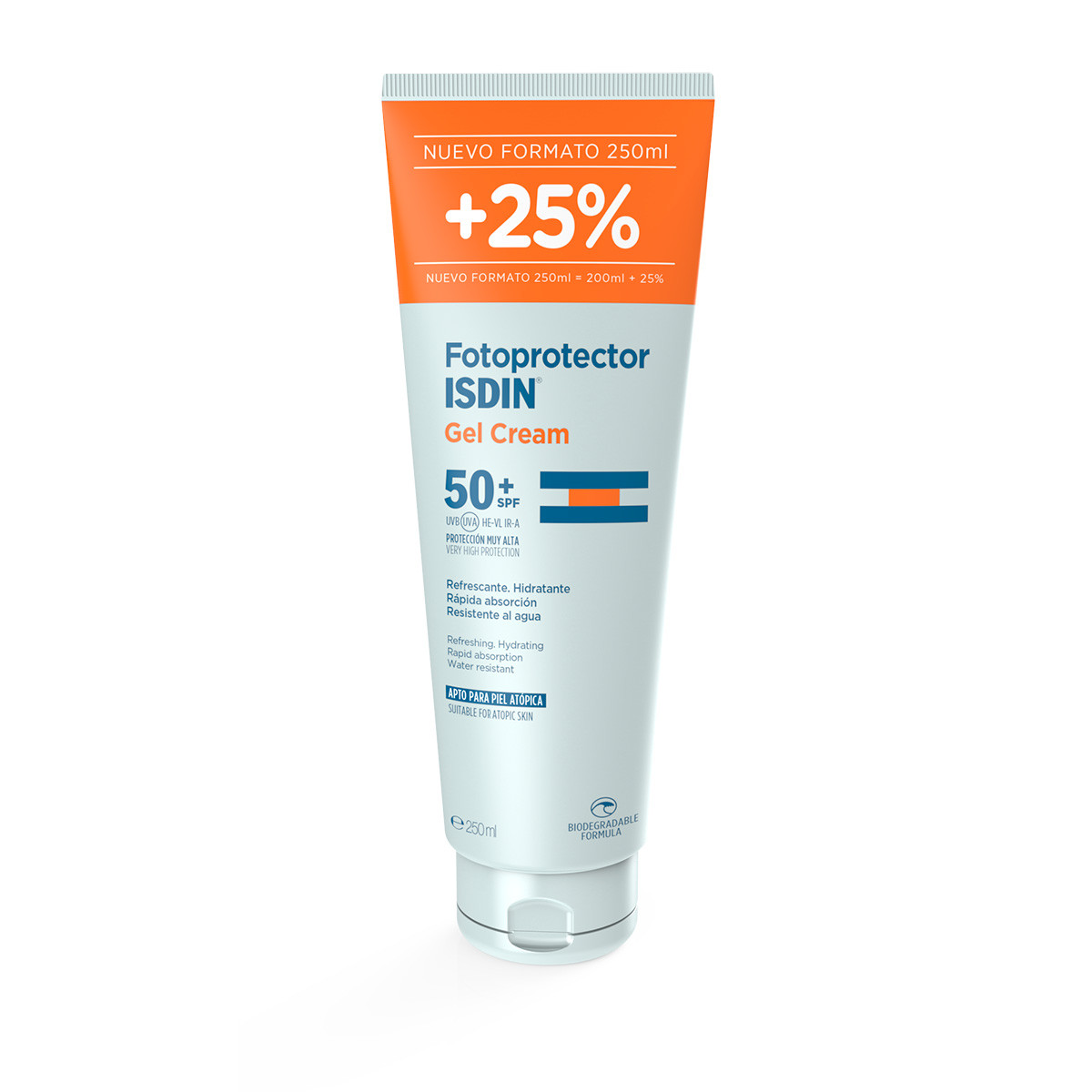 Imagen de Isdin fotoprotector gel cream spf50+ 250 ml