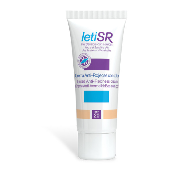 Imagen de Leti SR crema antirojeces con color 40ml