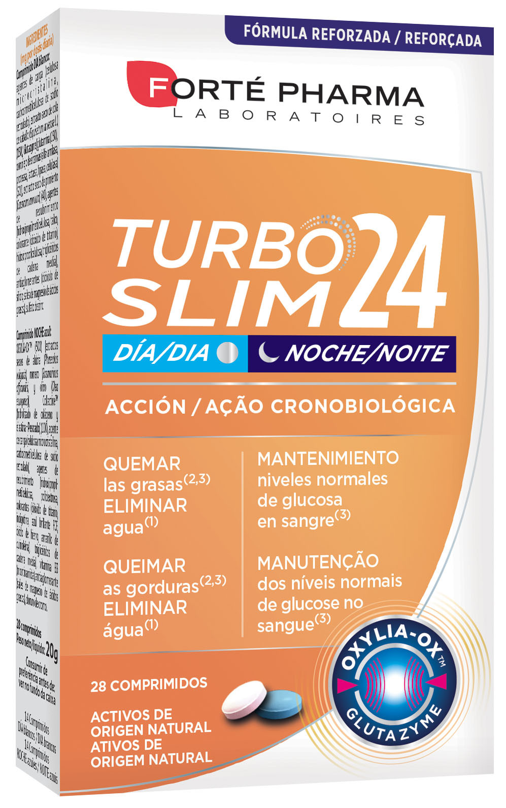 Imagen de Turboslim cronoactive 28 comprimidos
