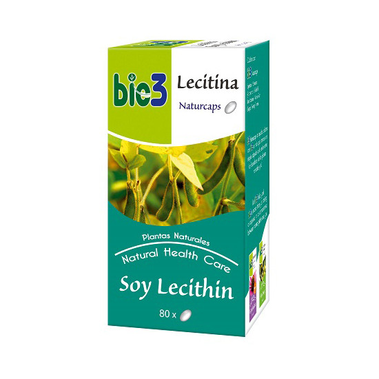 Imagen de Bie3 lecitina de soja 500mg 80 cápsulas
