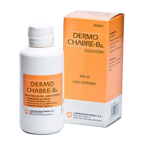Imagen de Dermochabre b6 solución 200ml