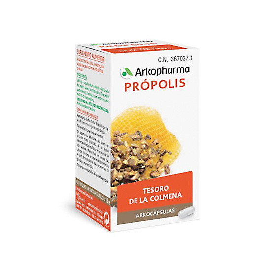 Imagen de ARKOCAPSULAS PROPOLIS 42 CAPSULAS