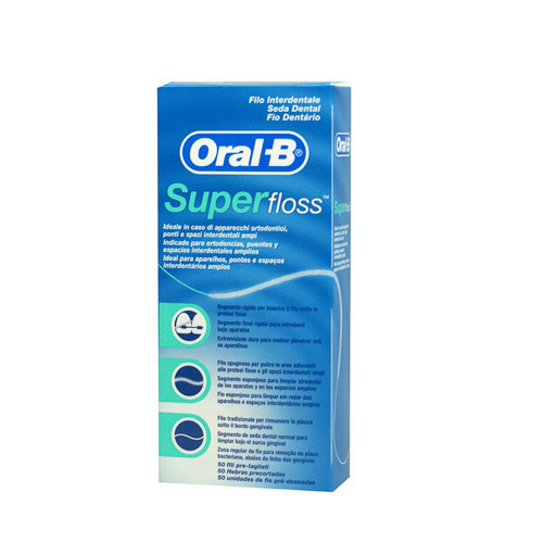 Imagen de Oral-B seda dental superfloss 50 metros