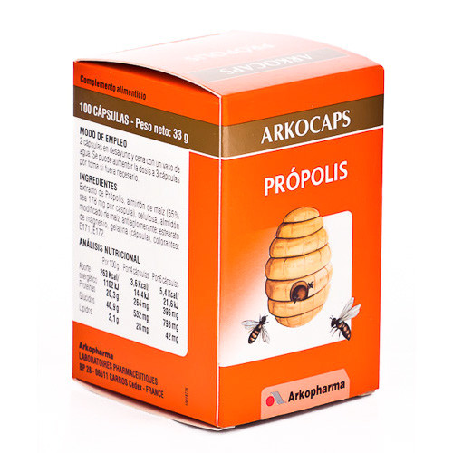 Imagen de ARKOCAPSULAS PROPOLIS 84 CAPSULAS