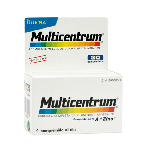Imagen de MULTICENTRUM 30 COMPRIMIDOS
