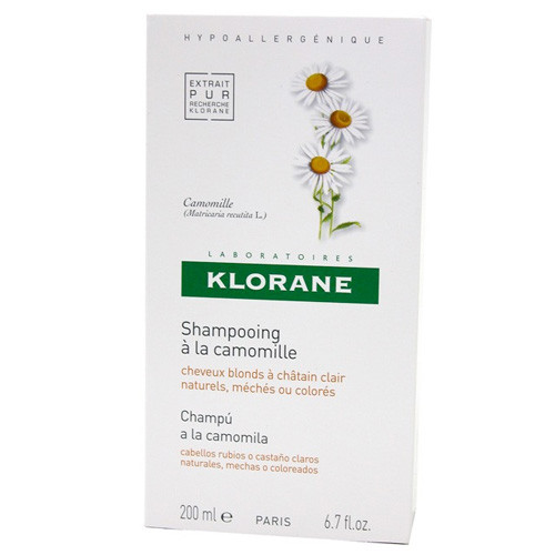 Imagen de KLORANE CHAMPU CAMOMILA NF 200 ML