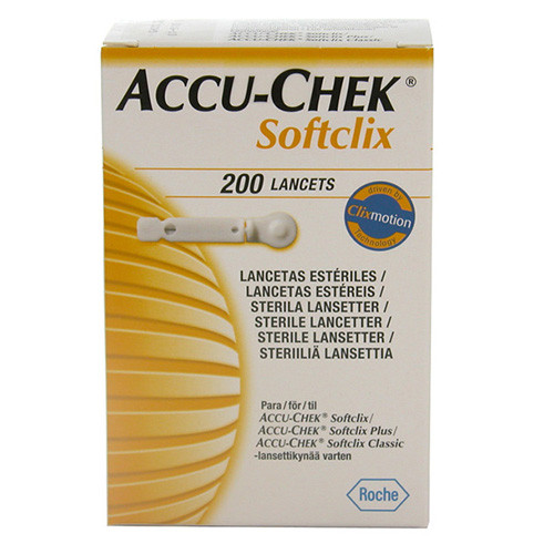Imagen de SOFTCLIX II 200 LANCETAS           ROCHE