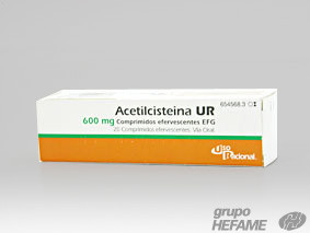 Imagen de Stada acetilcisteina 600mg 20 comprimidos