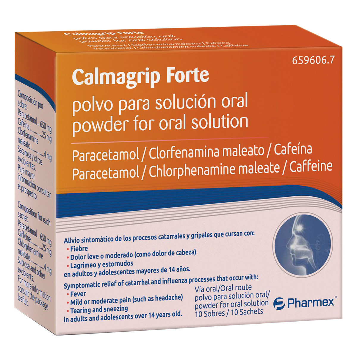 Imagen de Calmagrip forte polvo 10 sobres