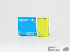 Imagen de Zovicrem labial 2 g bomba dosificadora