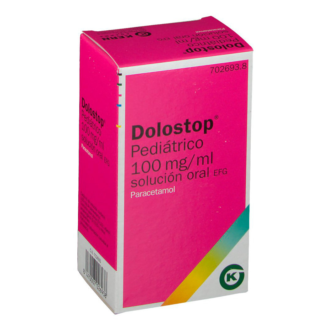 Imagen de Dolostop pediatrico 100 mg/ml 60 ml