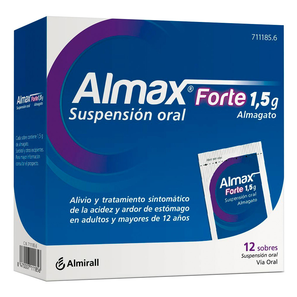 Imagen de Almax Forte 1,5g 12 sobres
