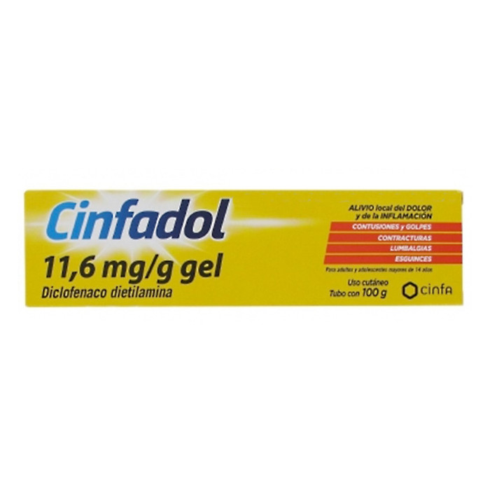 Imagen de Cinfadol 11,6 mg/g gel 100 g
