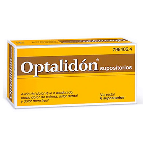 Imagen de Optalidon 6 supositorios