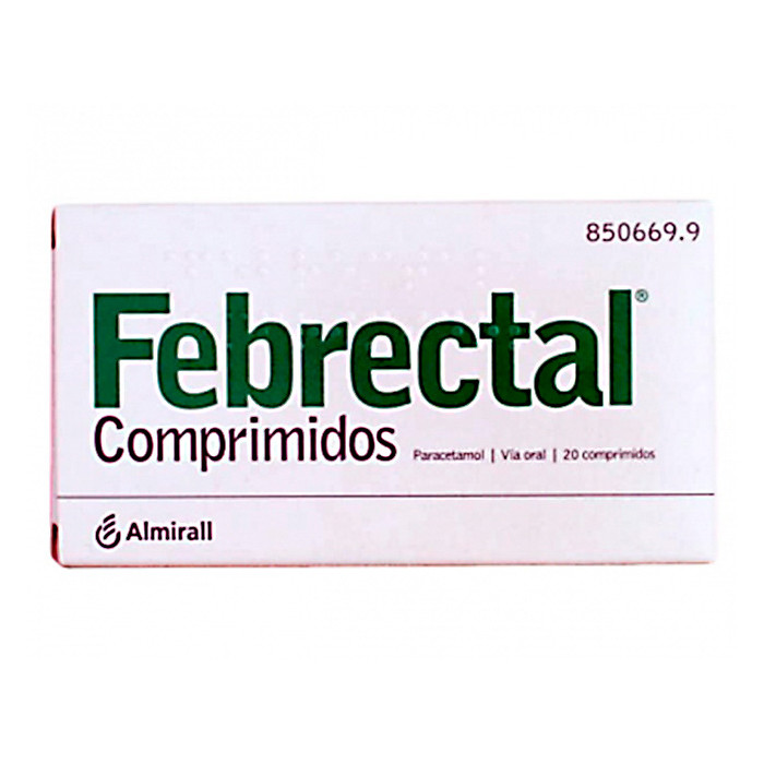 Imagen de Febrectal simple 20 grageas