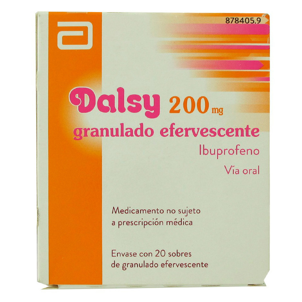 Imagen de Dalsy 200 mg 20 sobres