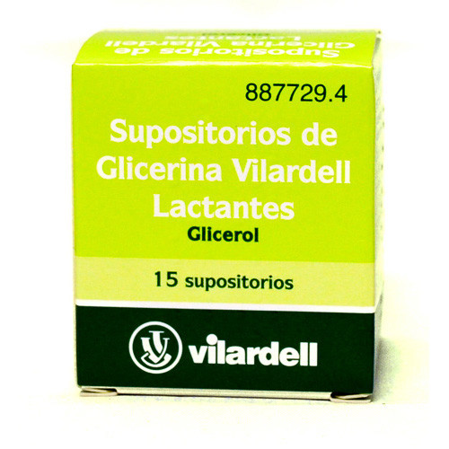 Imagen de Supositorios glicerina vilardell lactantes tarro