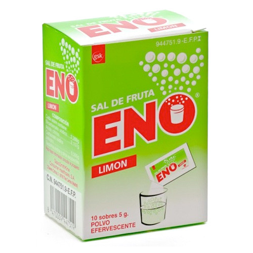 Imagen de Sal de frutas eno limón 10 sobres 5 g