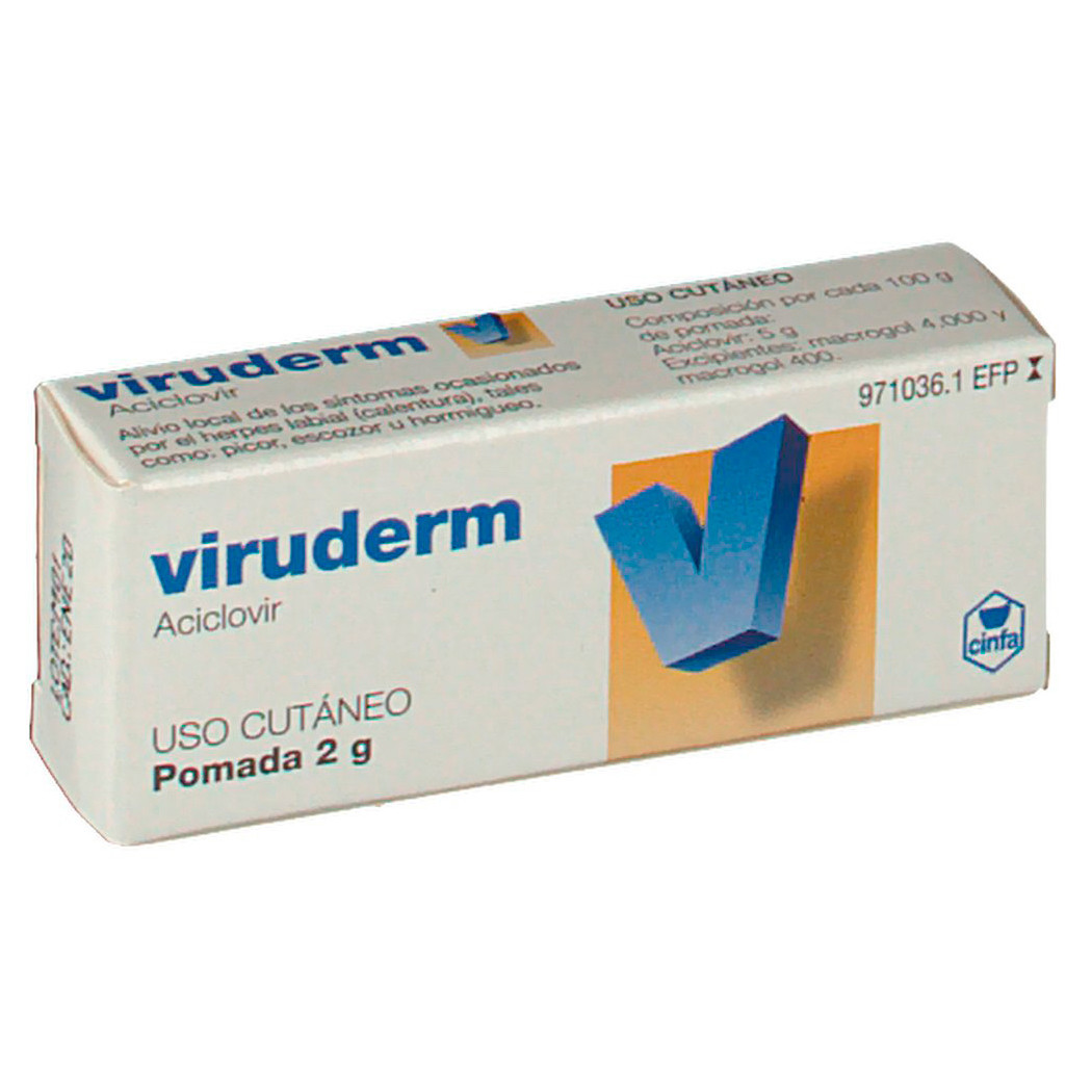 Imagen de Viruderm pomada 2 g