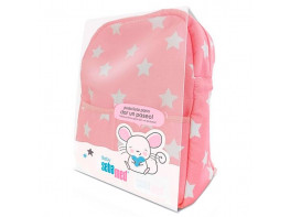 Sebamed baby canastilla mochila rosa