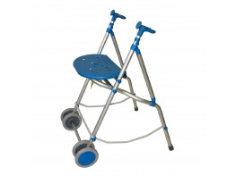 ANDADOR RUEDAS C/ASIENTO COL AZUL ARA-C