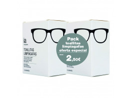 Interapothek duplo toallitas limpiagafas