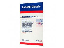 Cuticell gasa parafinada 10 x 40 cm 10uds