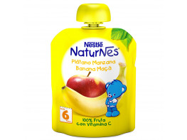 Nestlé Natunes bolsita plátano y manzana 90g