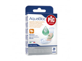Pic aquabloc bactericida adhesivo 22,5mm 20uds