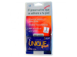 Uniq preservativo resina sintetica 3uds