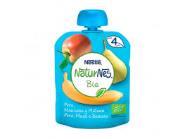 Nestlé Natunes bio puré pera, manzana y plátano