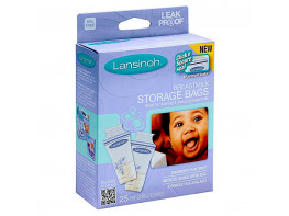 Lansinoh bolsas almacenamiento leche 25uds