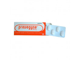 Prevegyne 6 comprimidos vaginales 250 mg