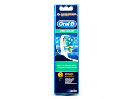 Oral-B recambio dual action recambio cepillo eléctrico 2u