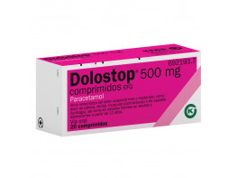 Dolostop 500 mg 20 comprimidos