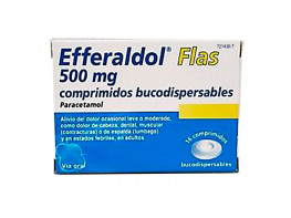 Efferaldol flas 500 mg 16 compr dispers