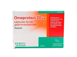 Omeprotect 20 mg 14 caps blister teva