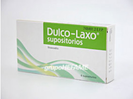 Dulcolaxo 6 supositorios