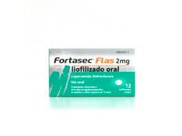 Fortasec flas 2 mg 12 comprimidos