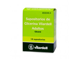 Supositorios glicerina vilardell para adultos tarro
