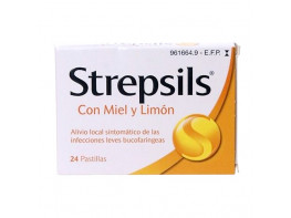 Strepsils miel y limón 24 pastillas
